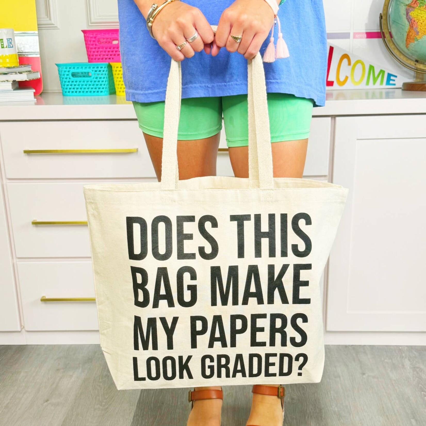 poppy & pine does this bag make my paper look graded?