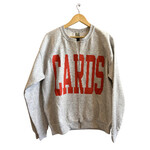 CARDS sweatshirt cardigan
