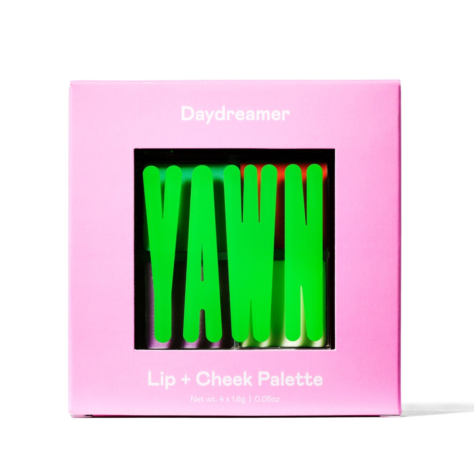 yawn daydreamer lip + cheek palette