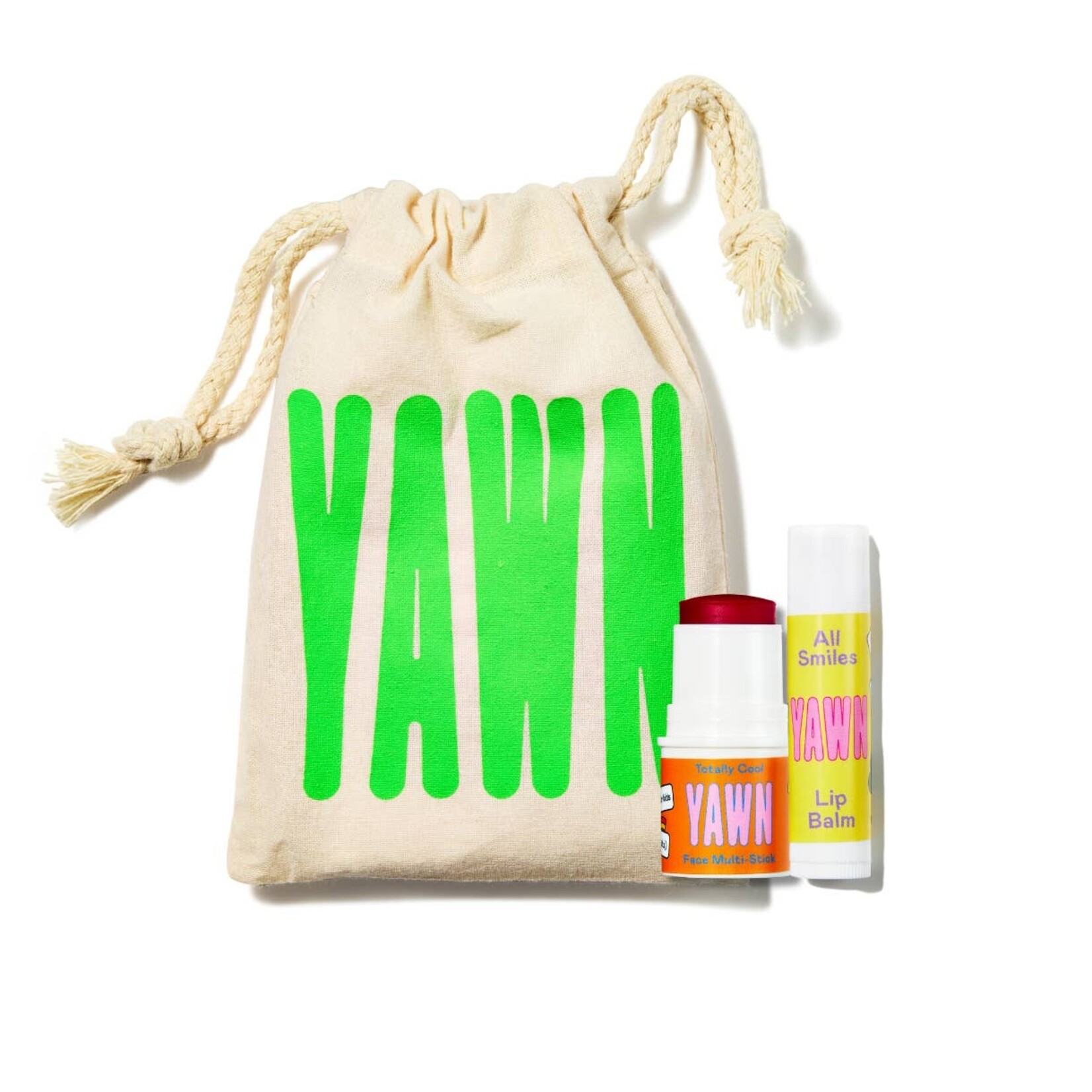 YAWN lip balm + cheek tint duo