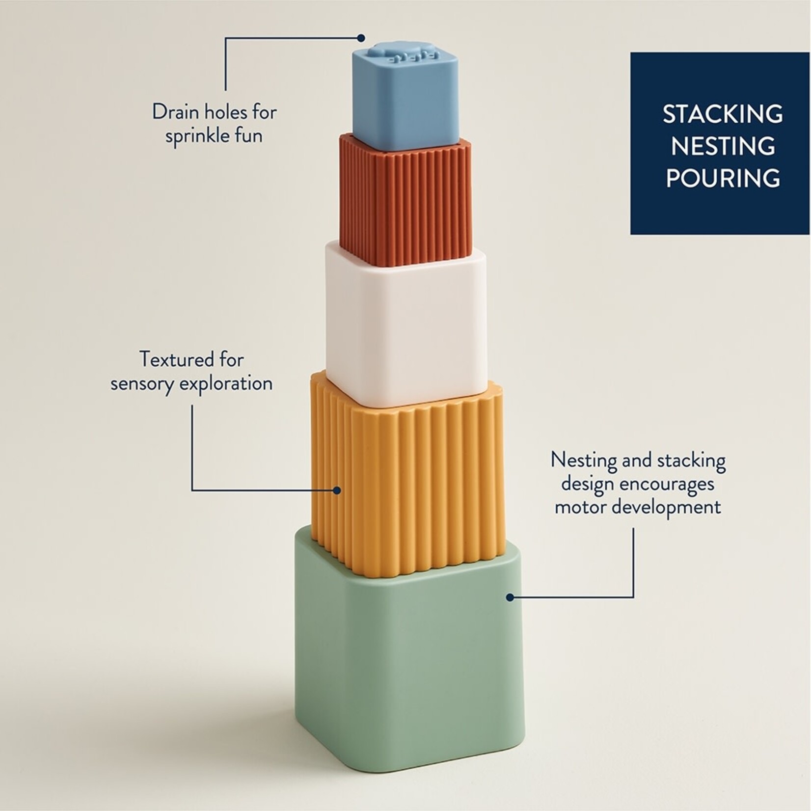 itzy ritzy itzy spring bath nesting cups