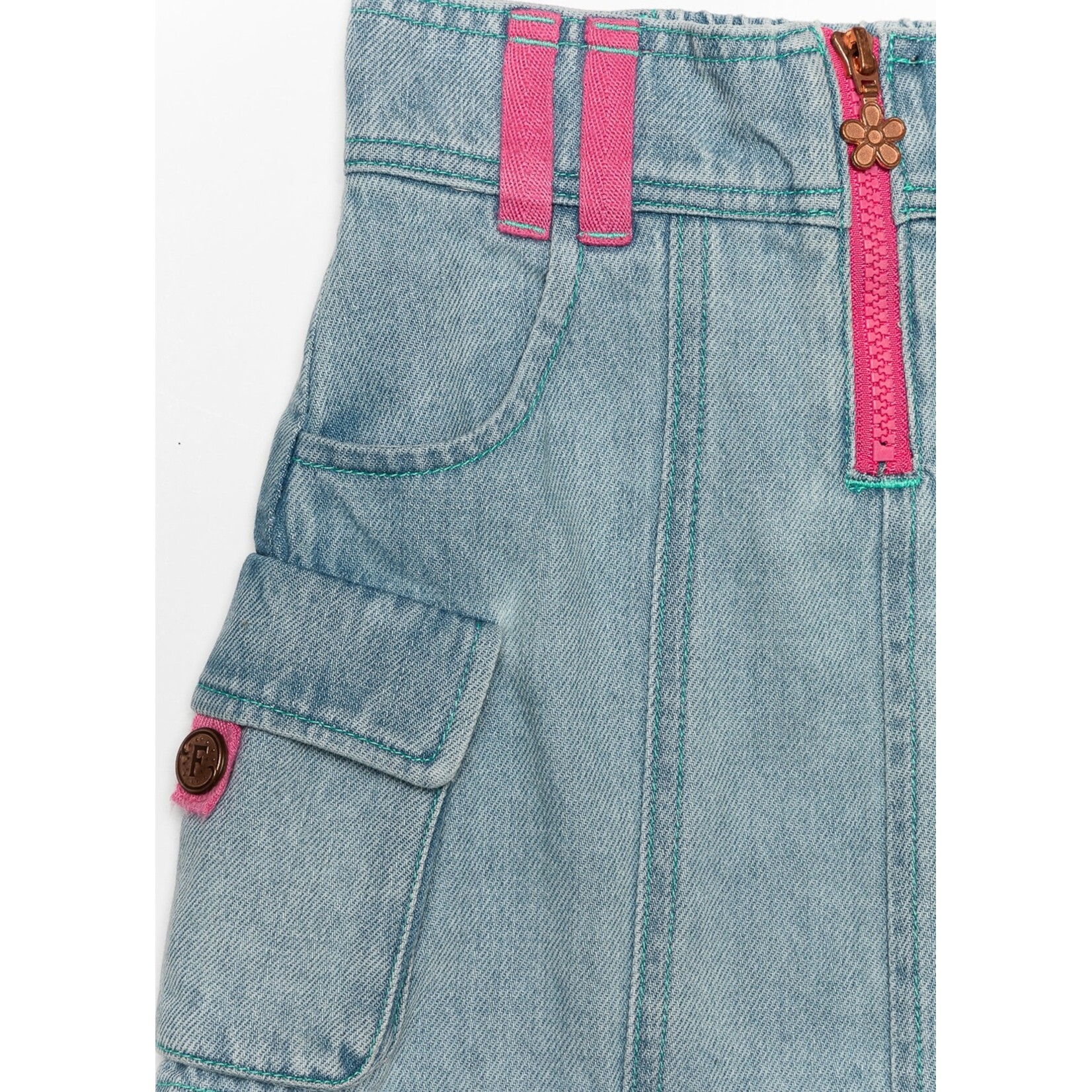 finding foxtale soda pop denim skirt