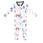 copper pearl jo footie pajama