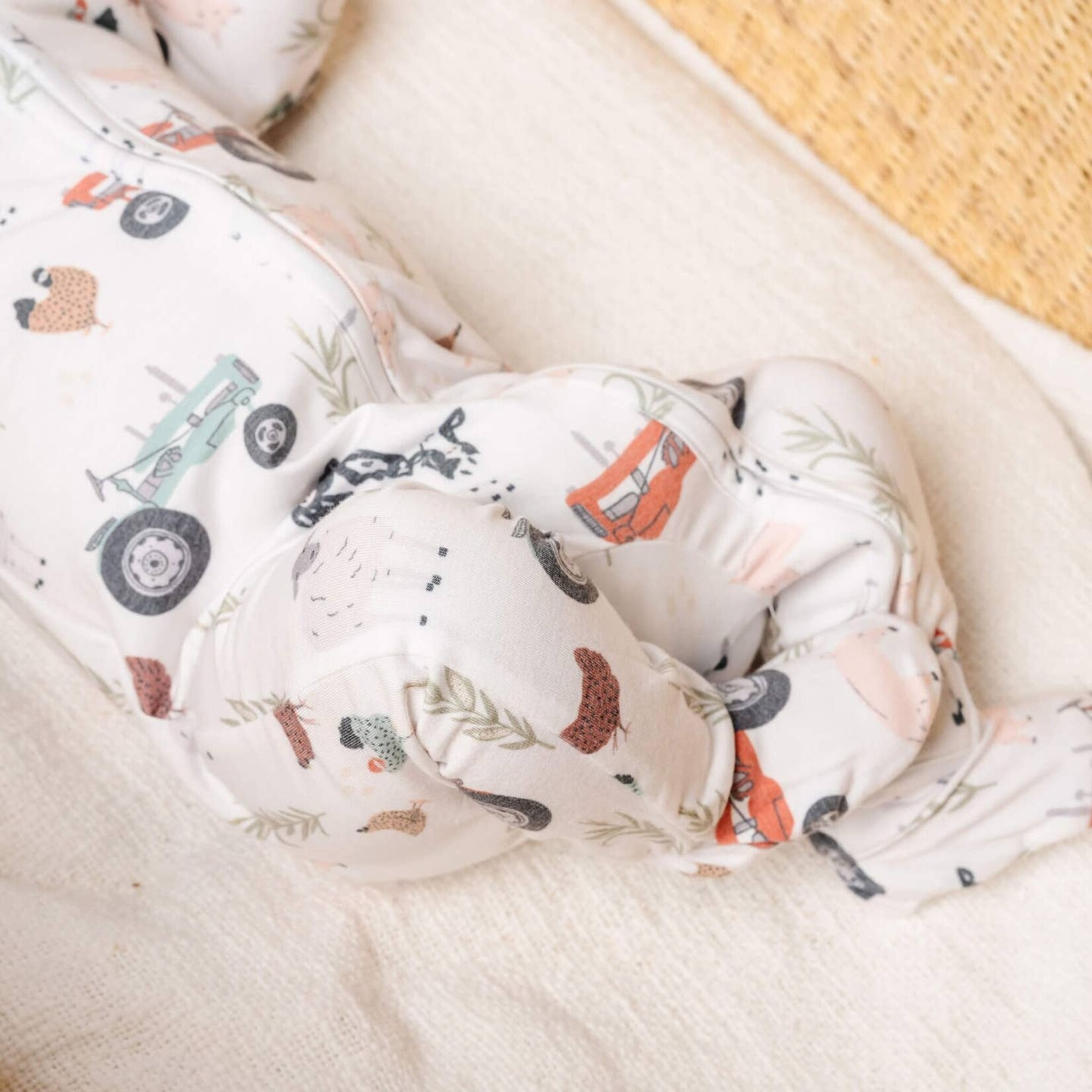 copper pearl jo footie pajama