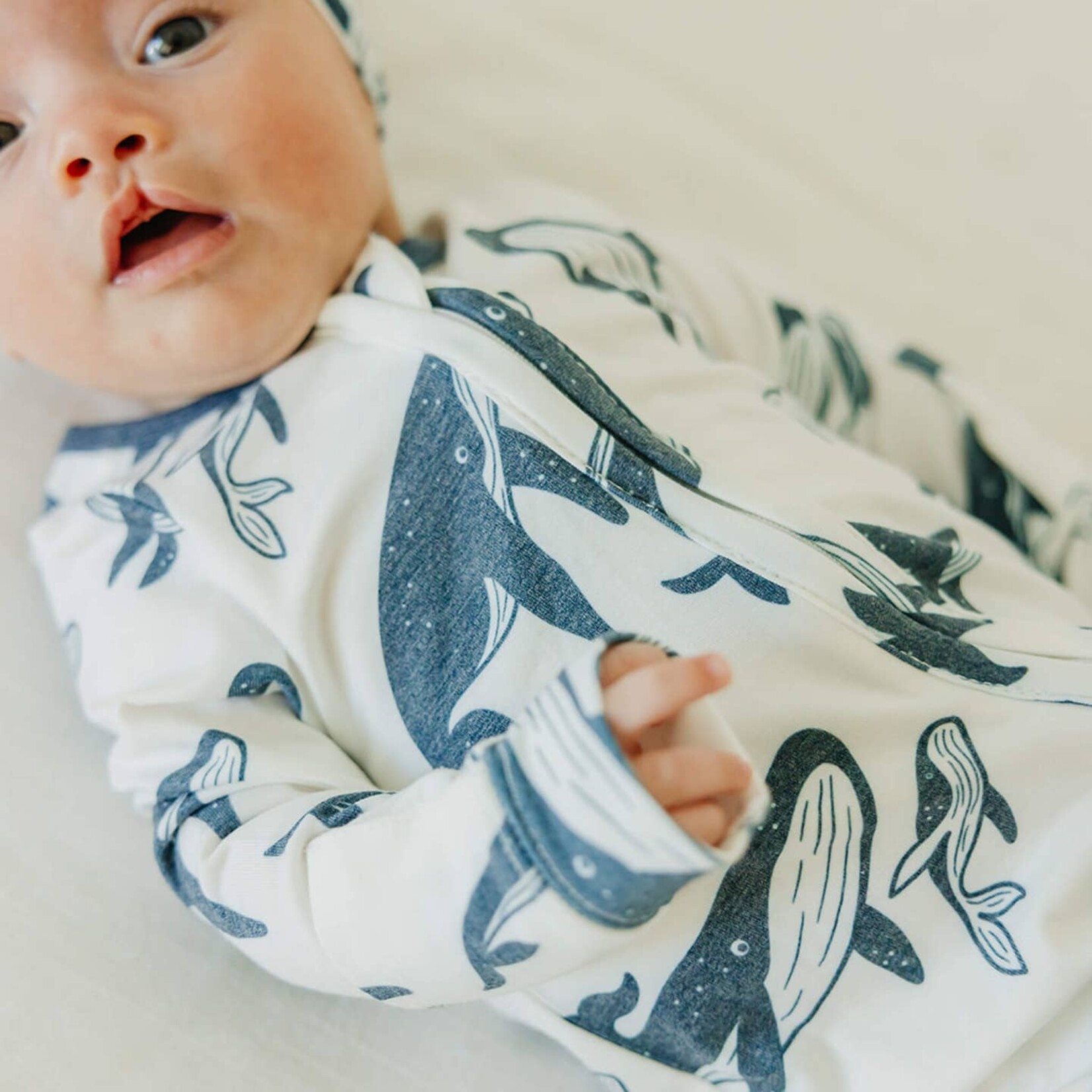 copper pearl cove footie pajama