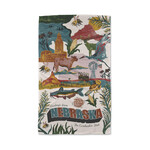 geometry nebraska GEOMETRY tea towel