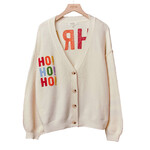 mello. cream CHRISTMAS cardigan