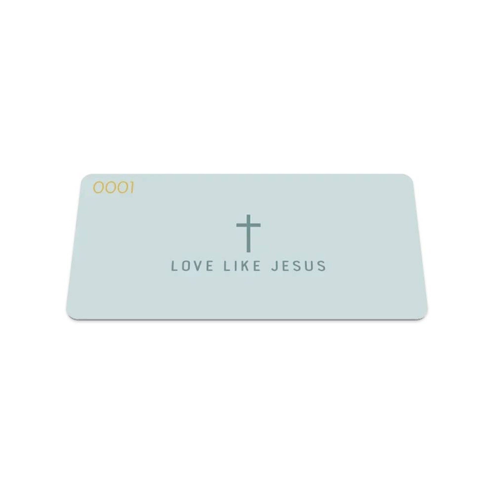 zox LOVE LIKE JESUS  interactive bible verse bracelet