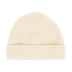 quincy mae heathered natural knit beanie