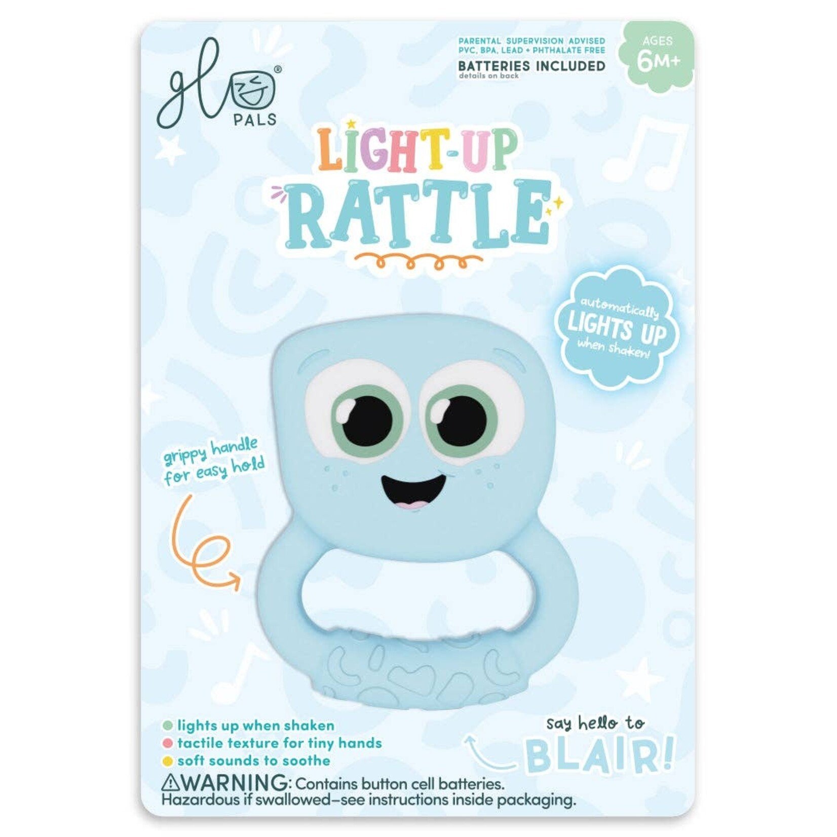 glo pals light up rattle