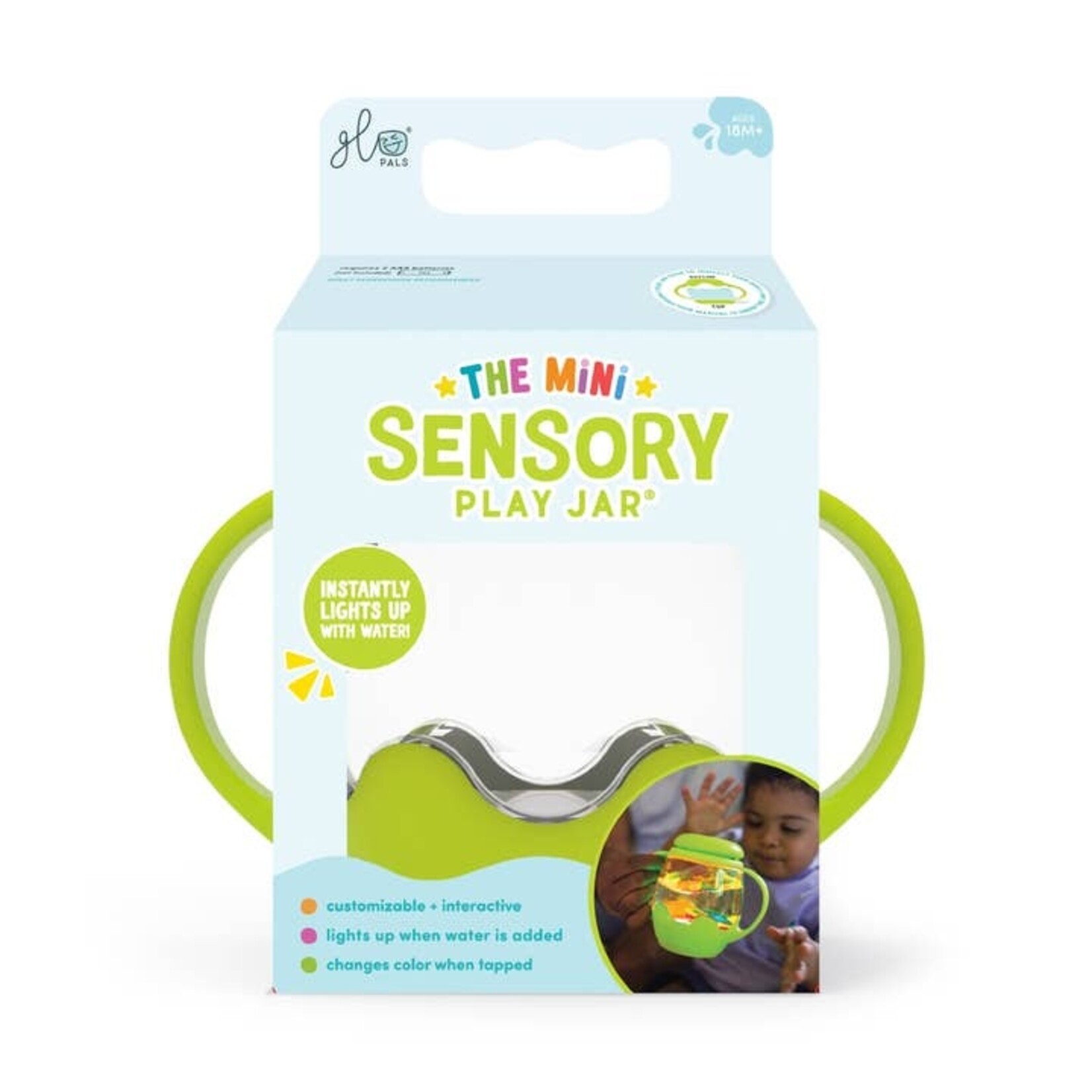 glo pals sensory play jar