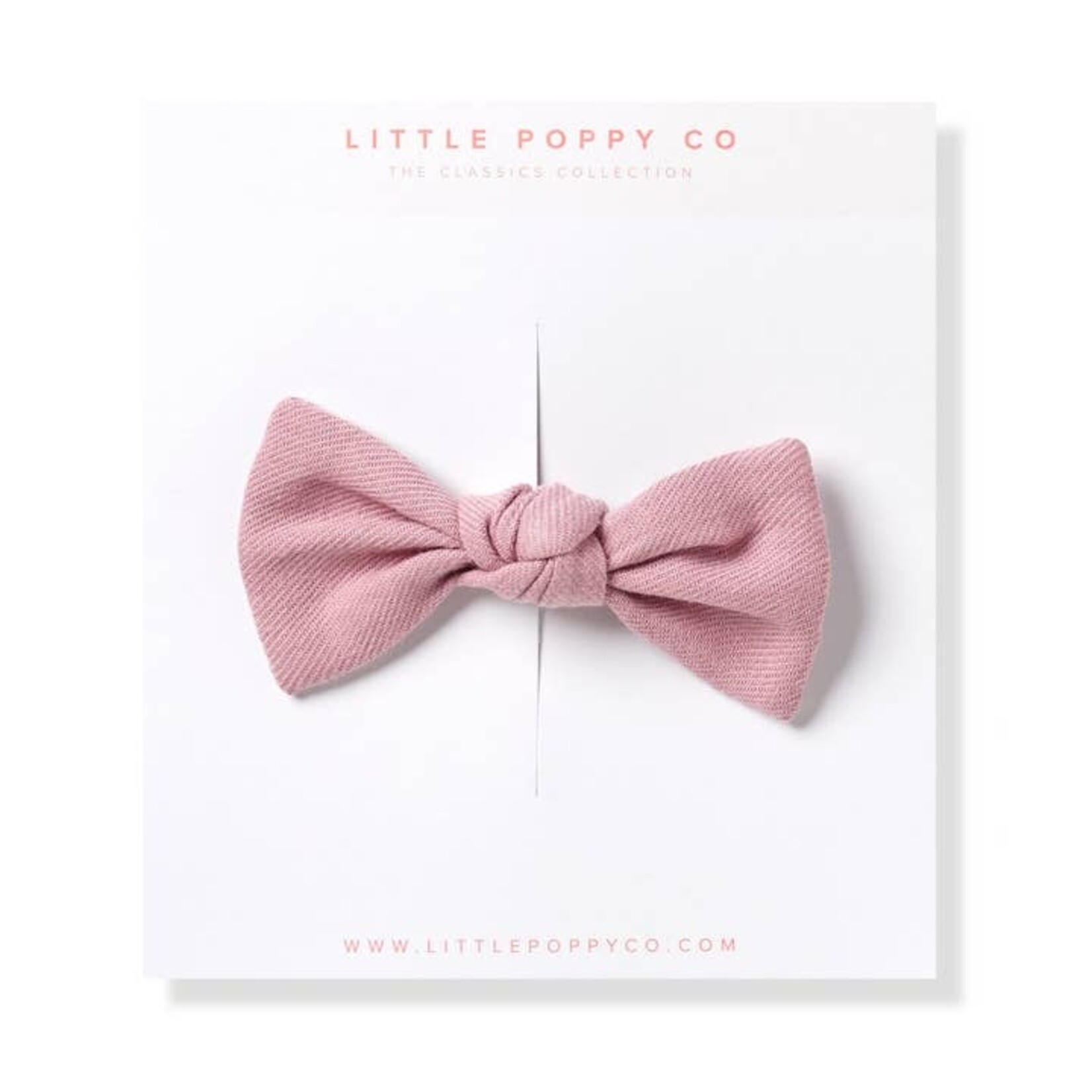 little poppy co lavender knot hair clip
