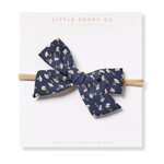 little poppy co navy daisy headband