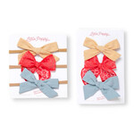 little poppy co coral spring bow set