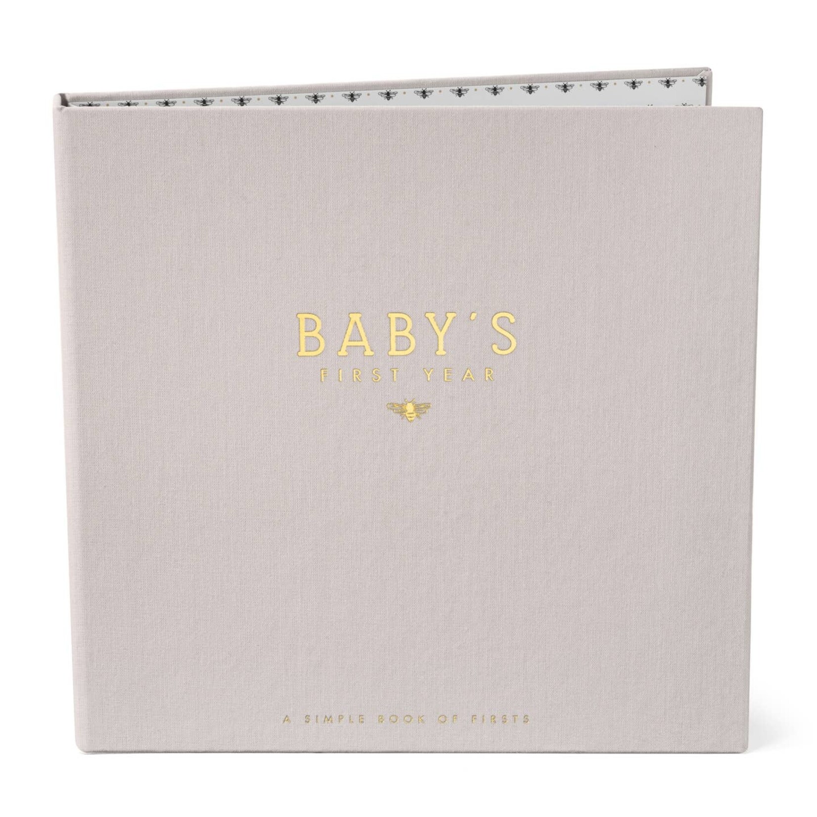 lucy darling honey bee lux baby memory book