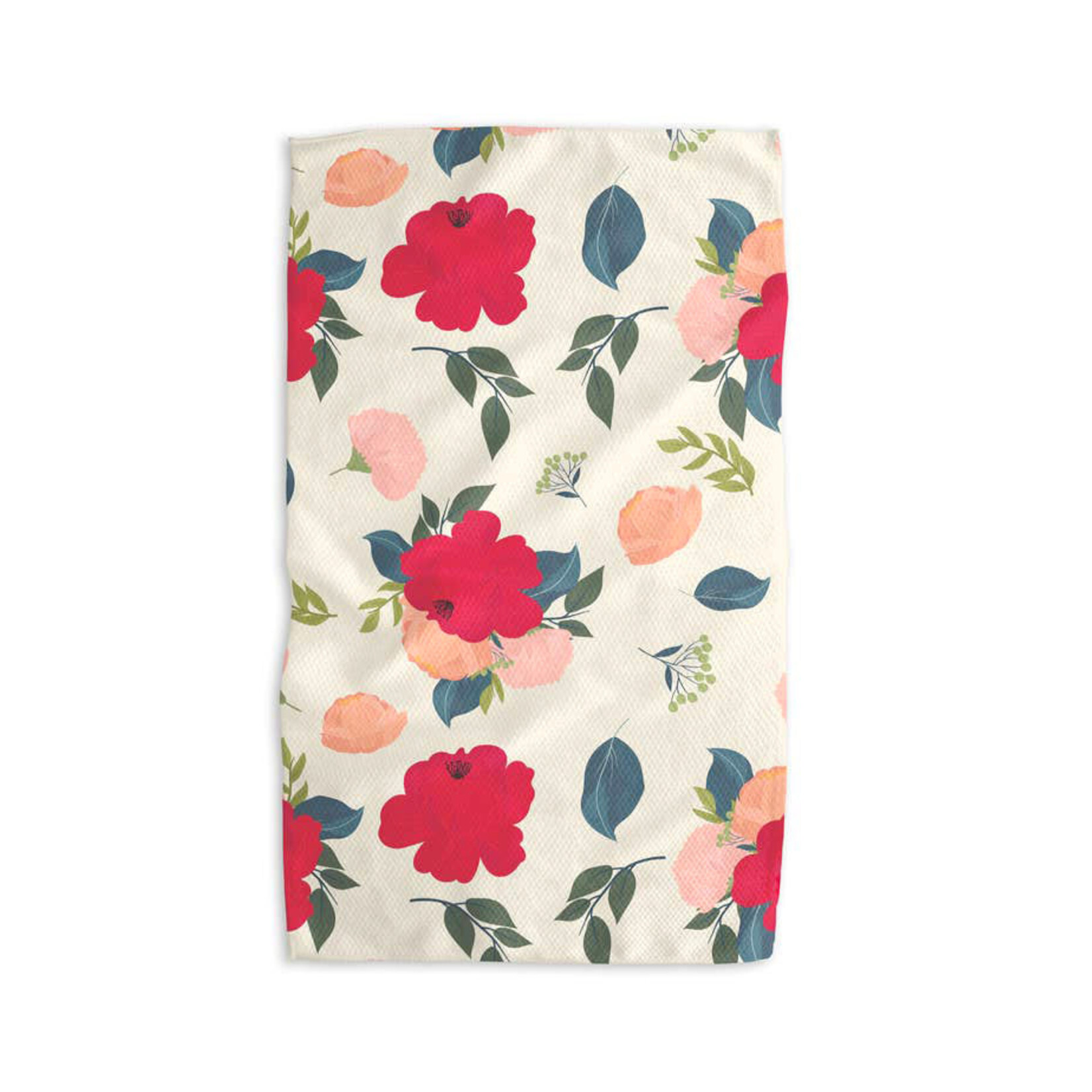 geometry showered with love  GEOMETRY tea towel