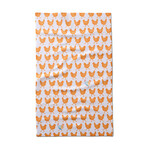 geometry fun spring checks GEOMETRY tea towel