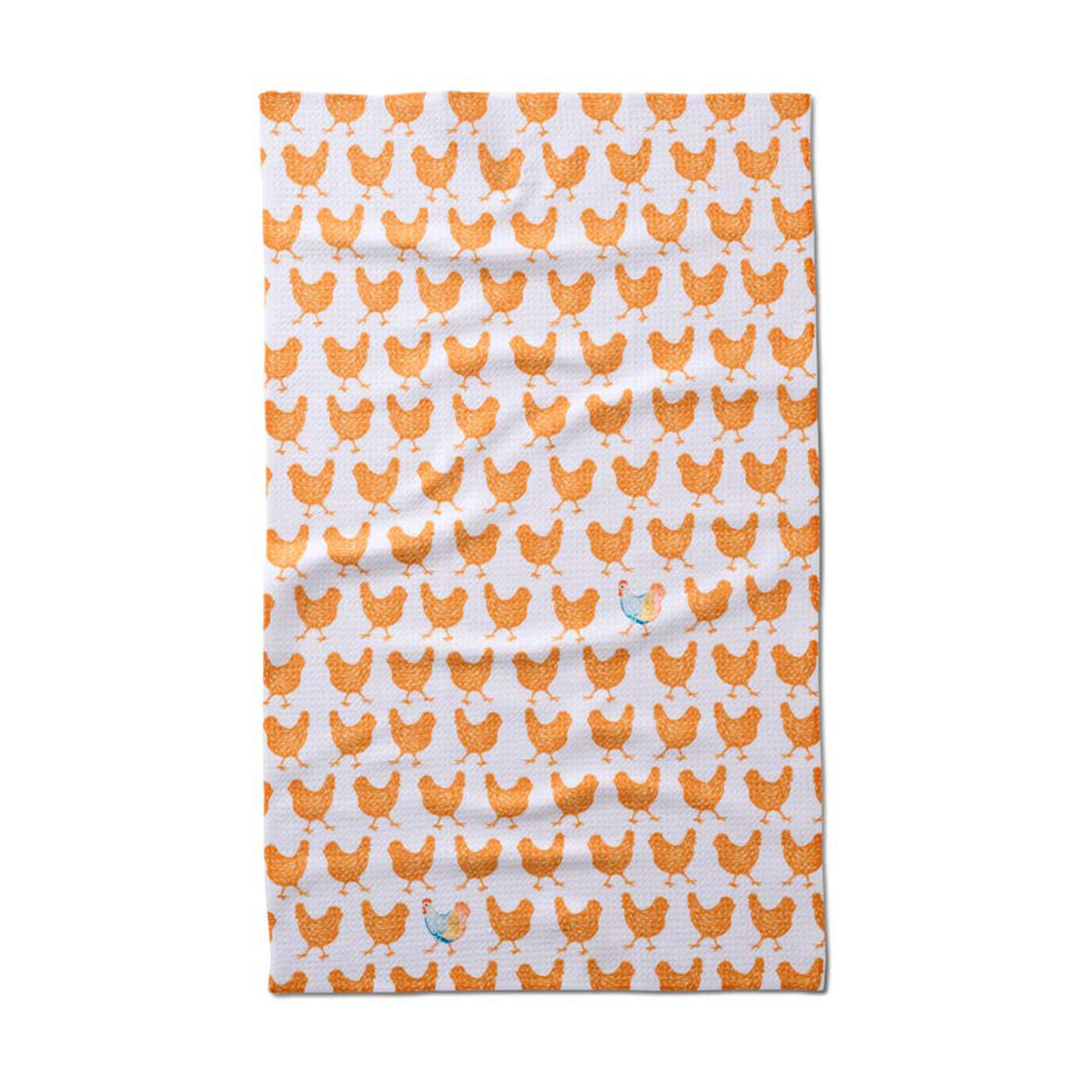 geometry fun spring checks GEOMETRY tea towel