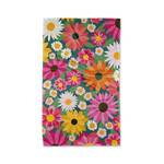 geometry wild blooms GEOMETRY tea towel