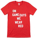 southern charlie on game days we wear red