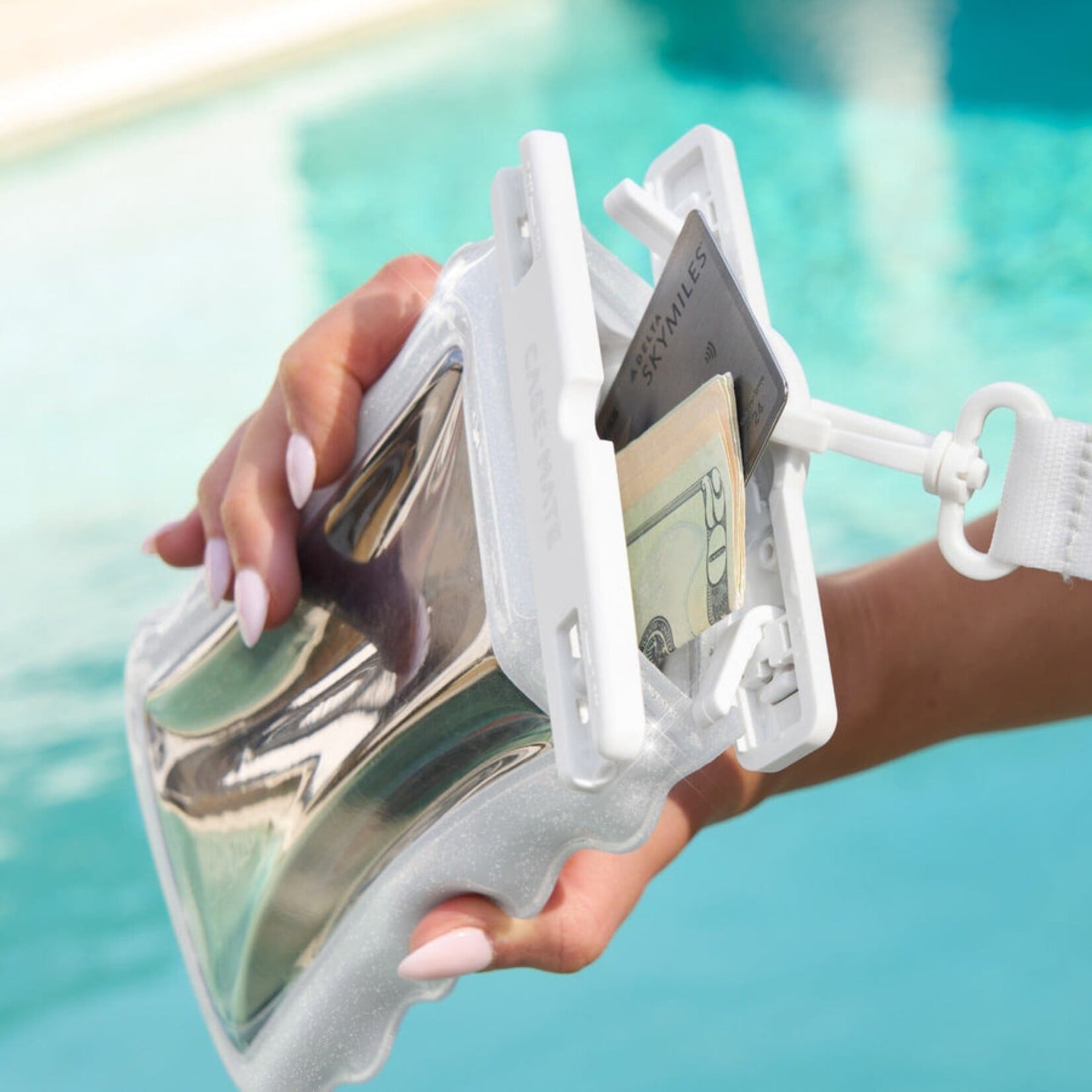 case mate wavy waterproof floating pouch