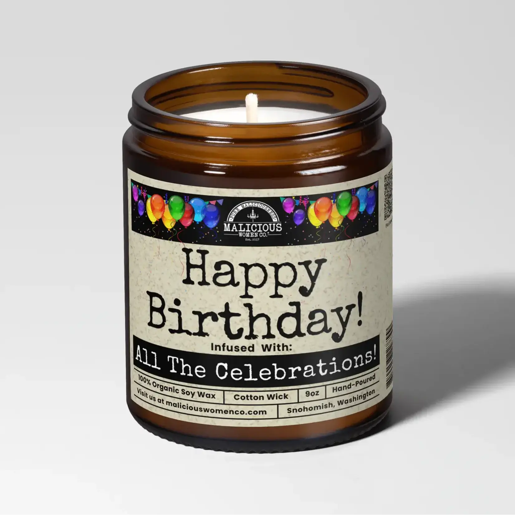 malicious women co. happy birthday... all the celebrations!