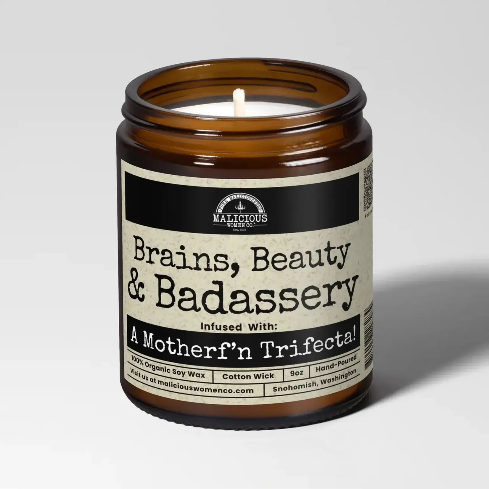 malicious women co. brains, beauty & badassery...a motherf'n trifecta!