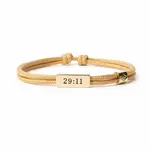 lenny & eva trust the process cord bracelet