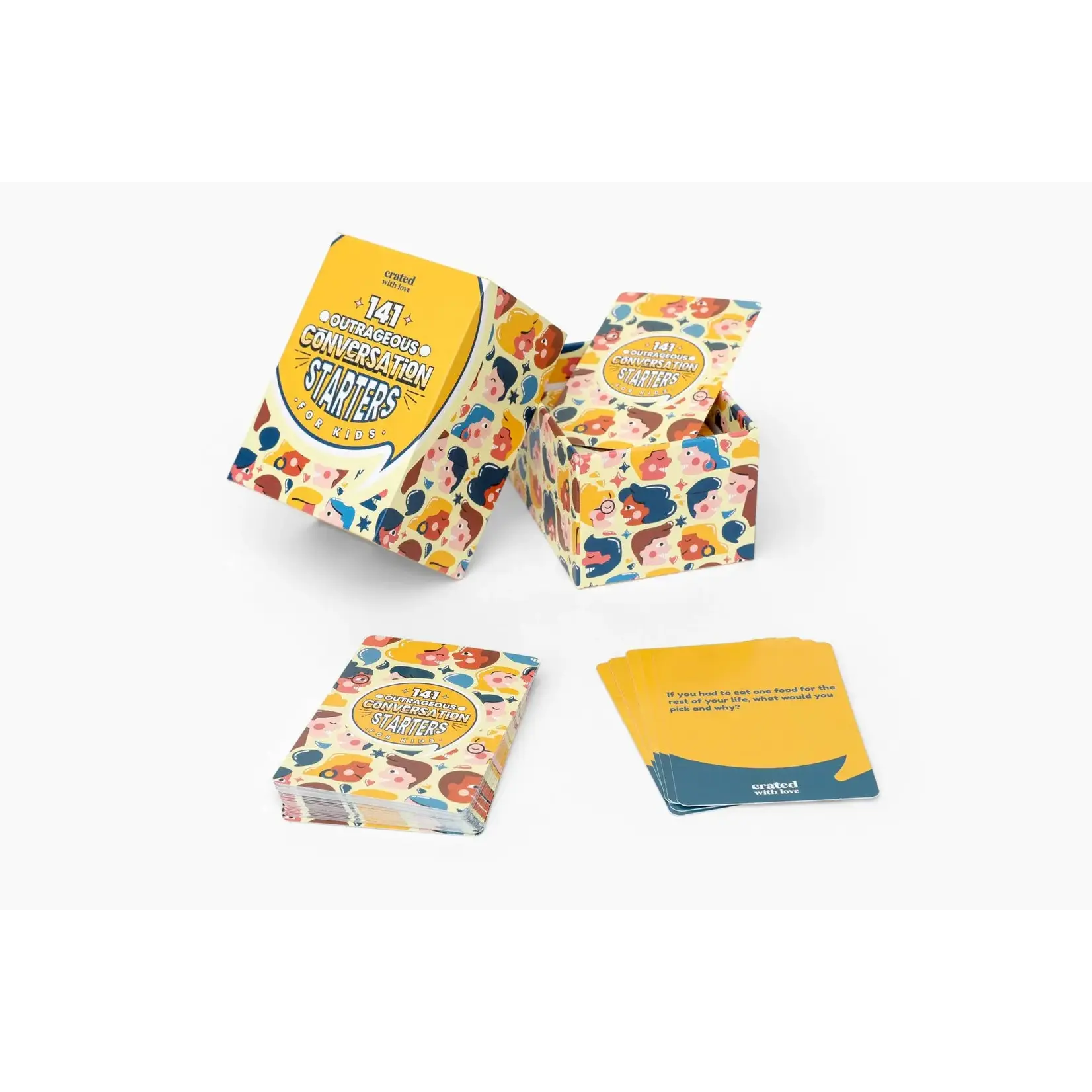 crated with love conversation starters