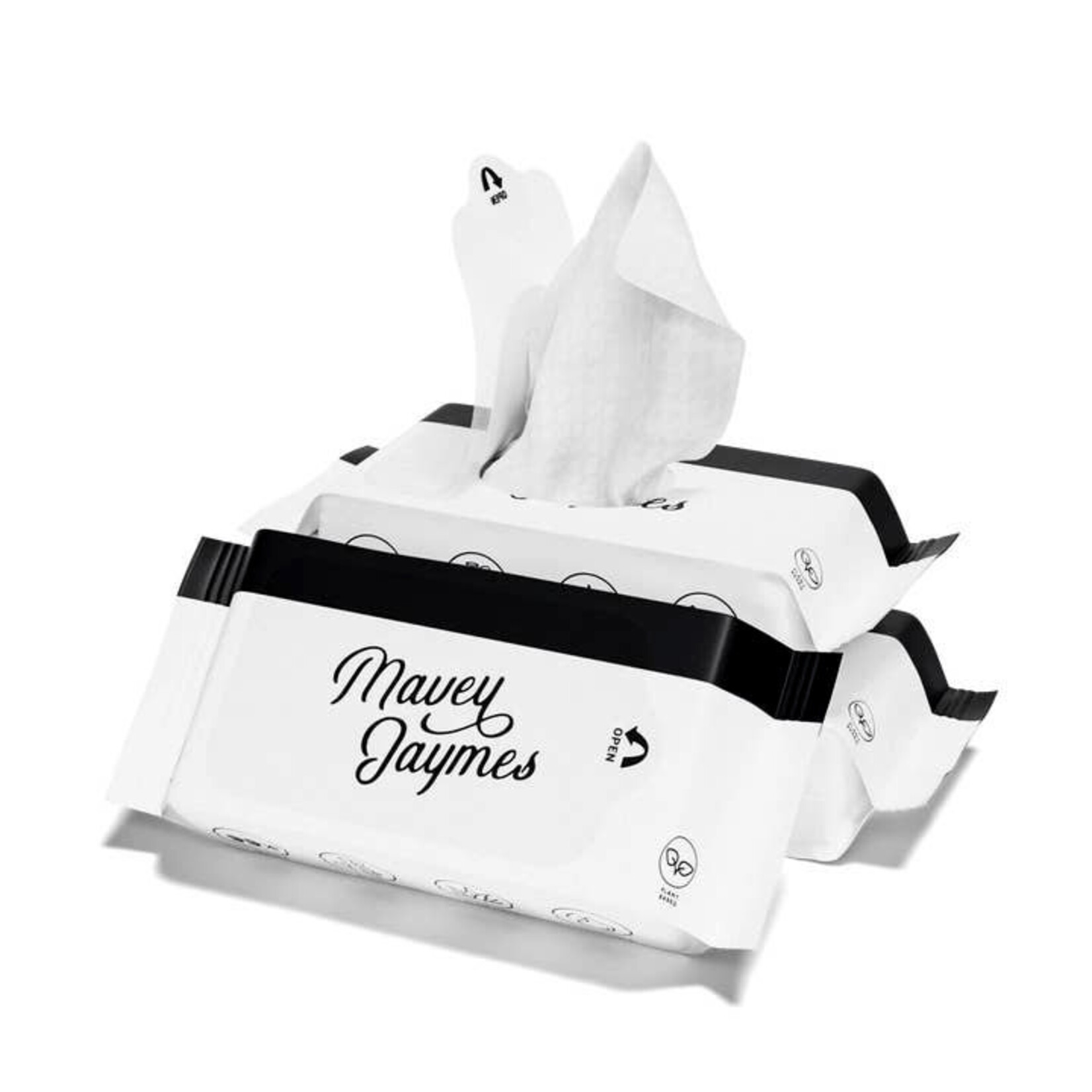 mavey jaymes plant based MINI wipes