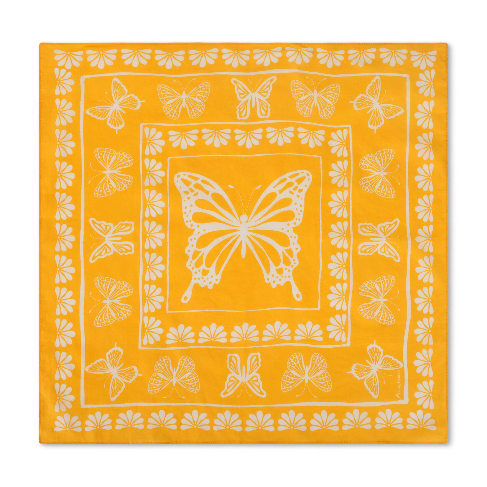 lucky feather happiness JOY bandana