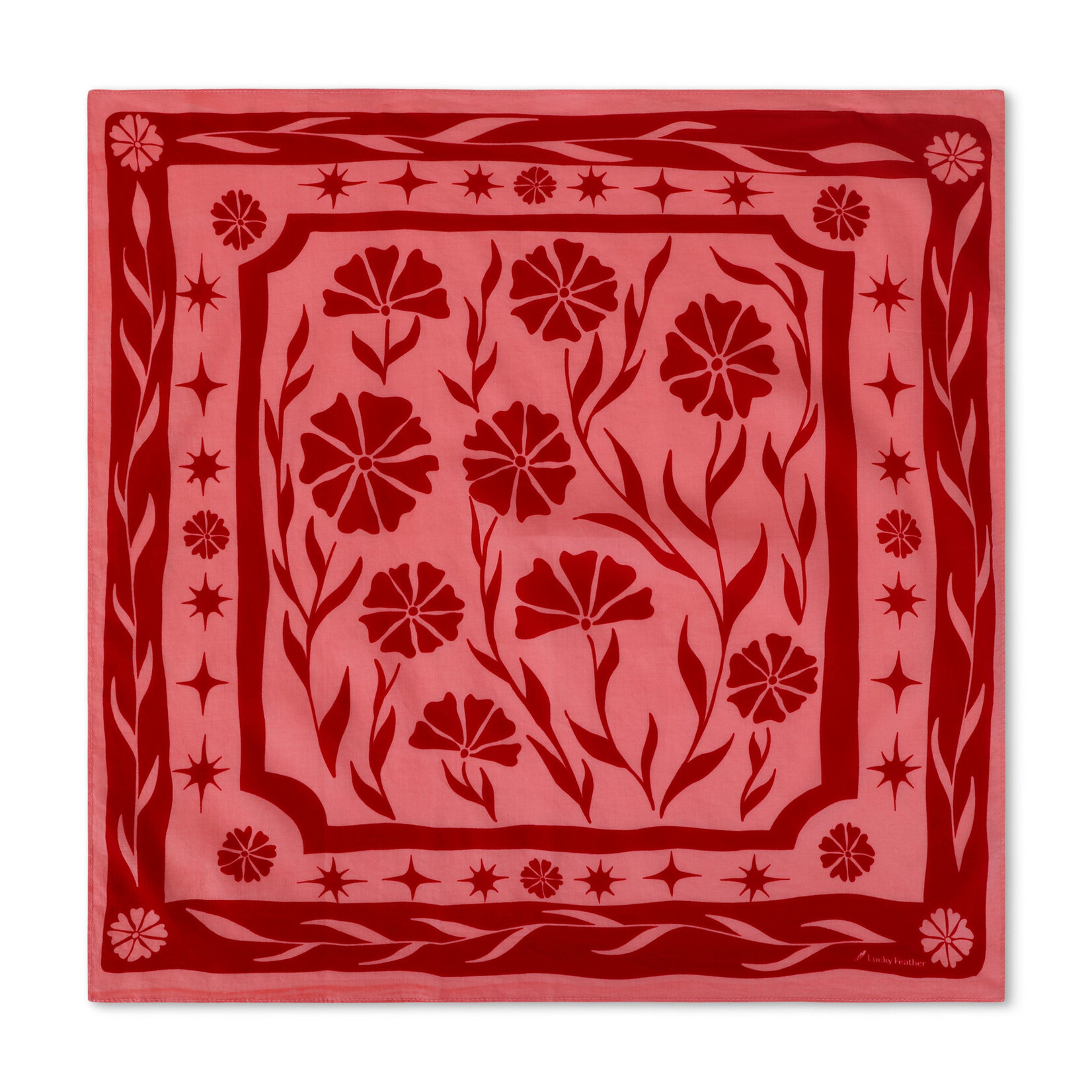 lucky feather happiness BLISS bandana