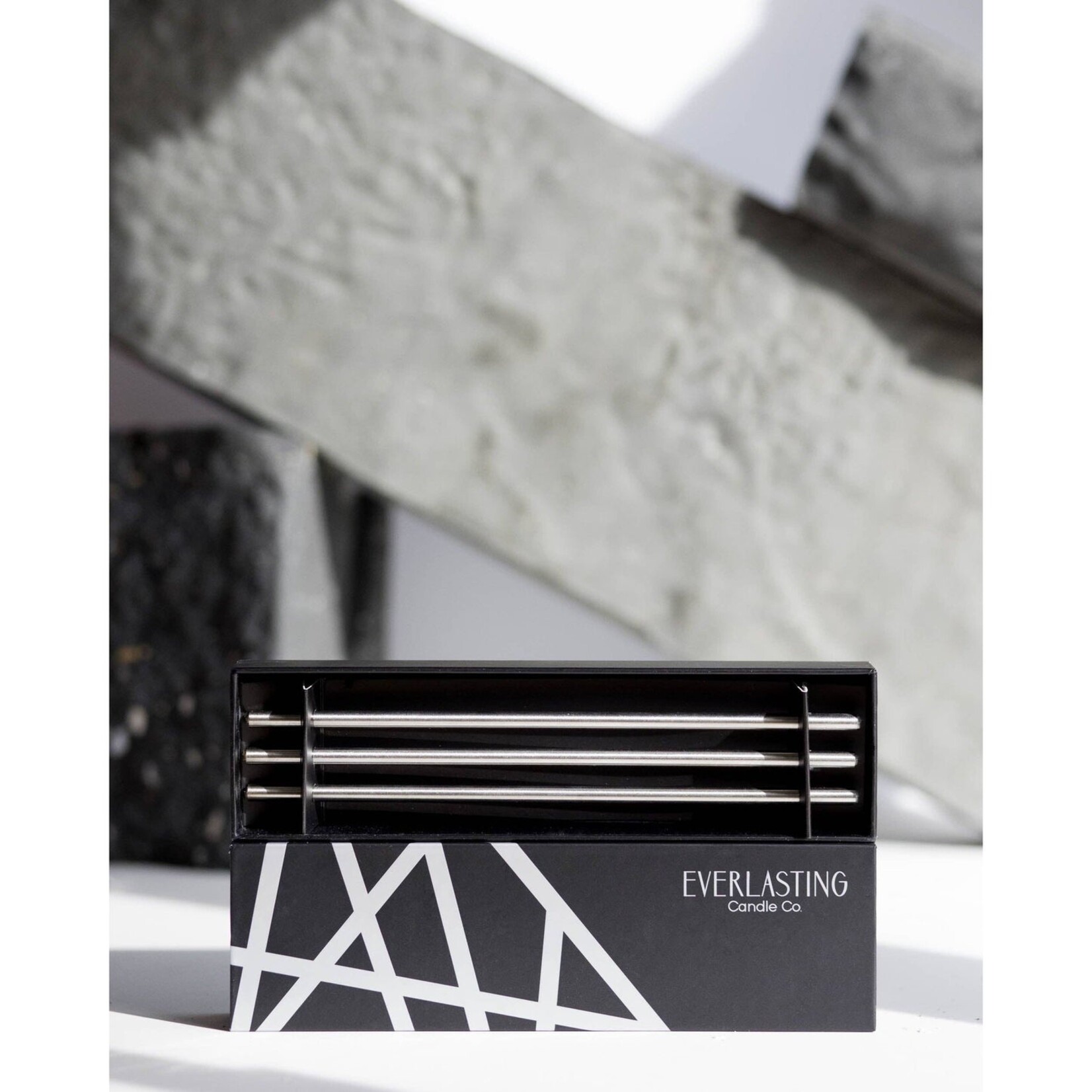 everlasting candle co. silver candles