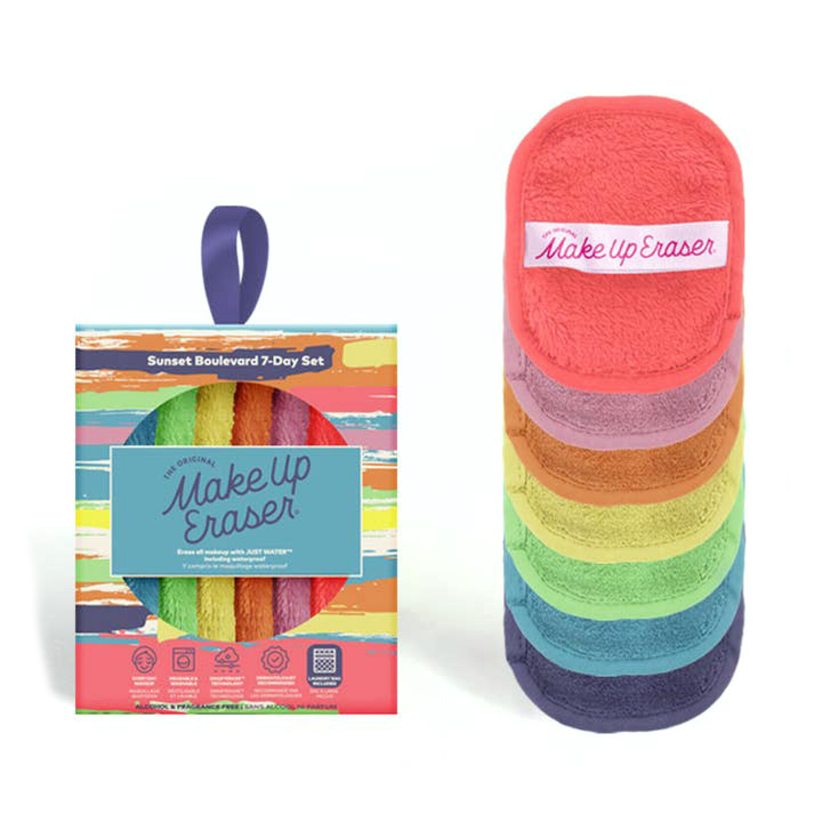 the original makeup eraser sunset boulevard 7-day set