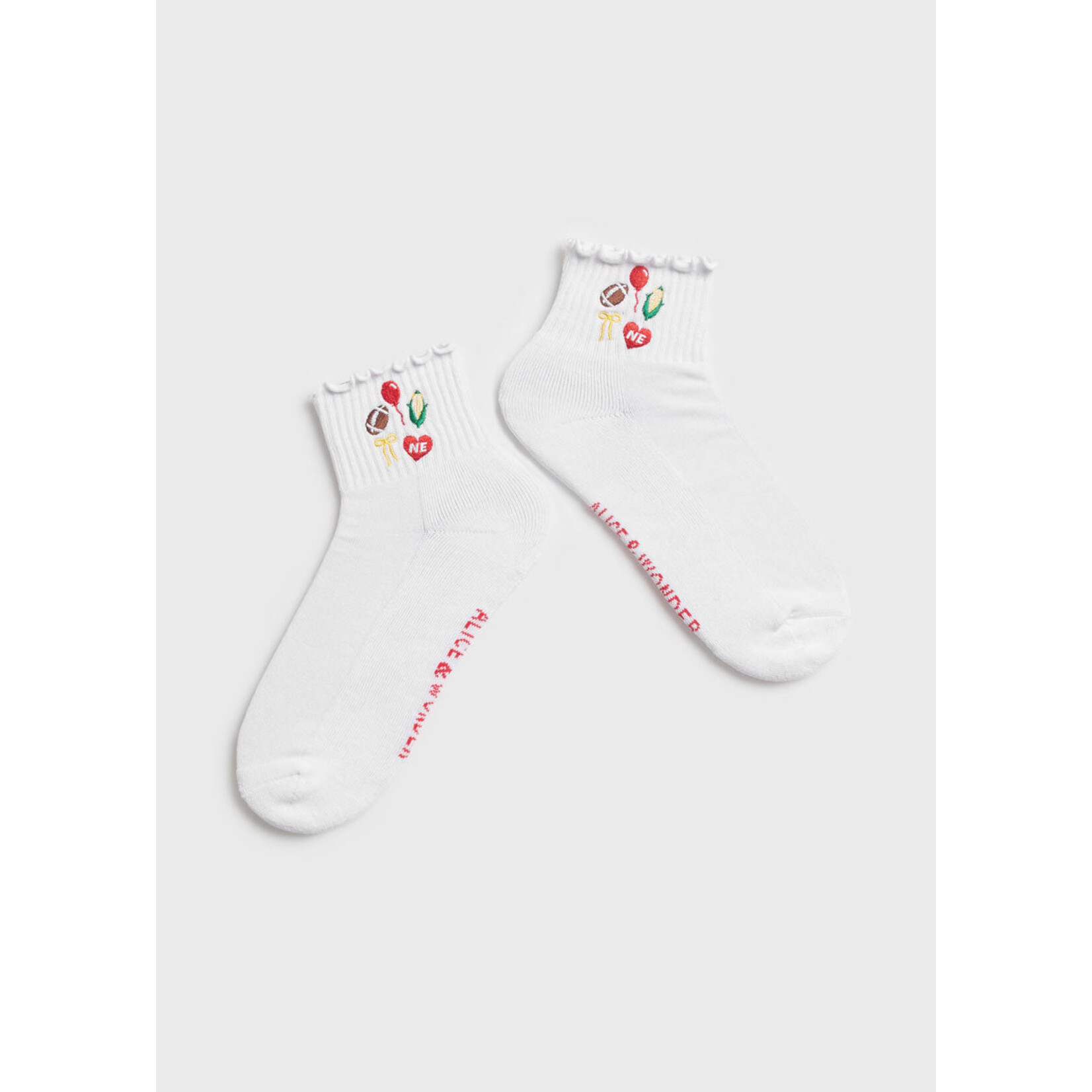 alice & wonder nebraska ruffle socks