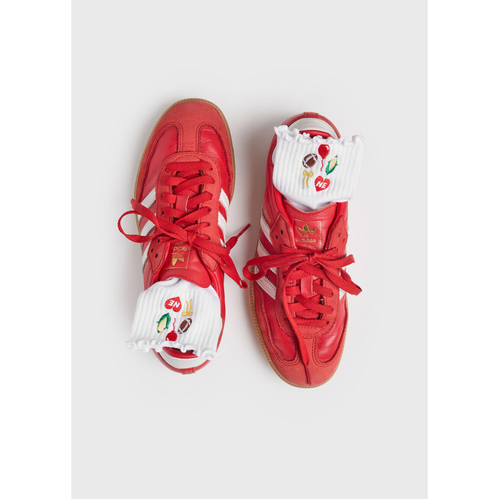 alice & wonder nebraska ruffle socks