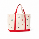 alice & wonder nebraska tote bag