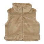 baby sprouts fur vest
