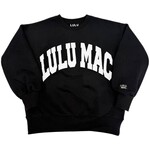 lulu mac black & white lulu sweatshirt
