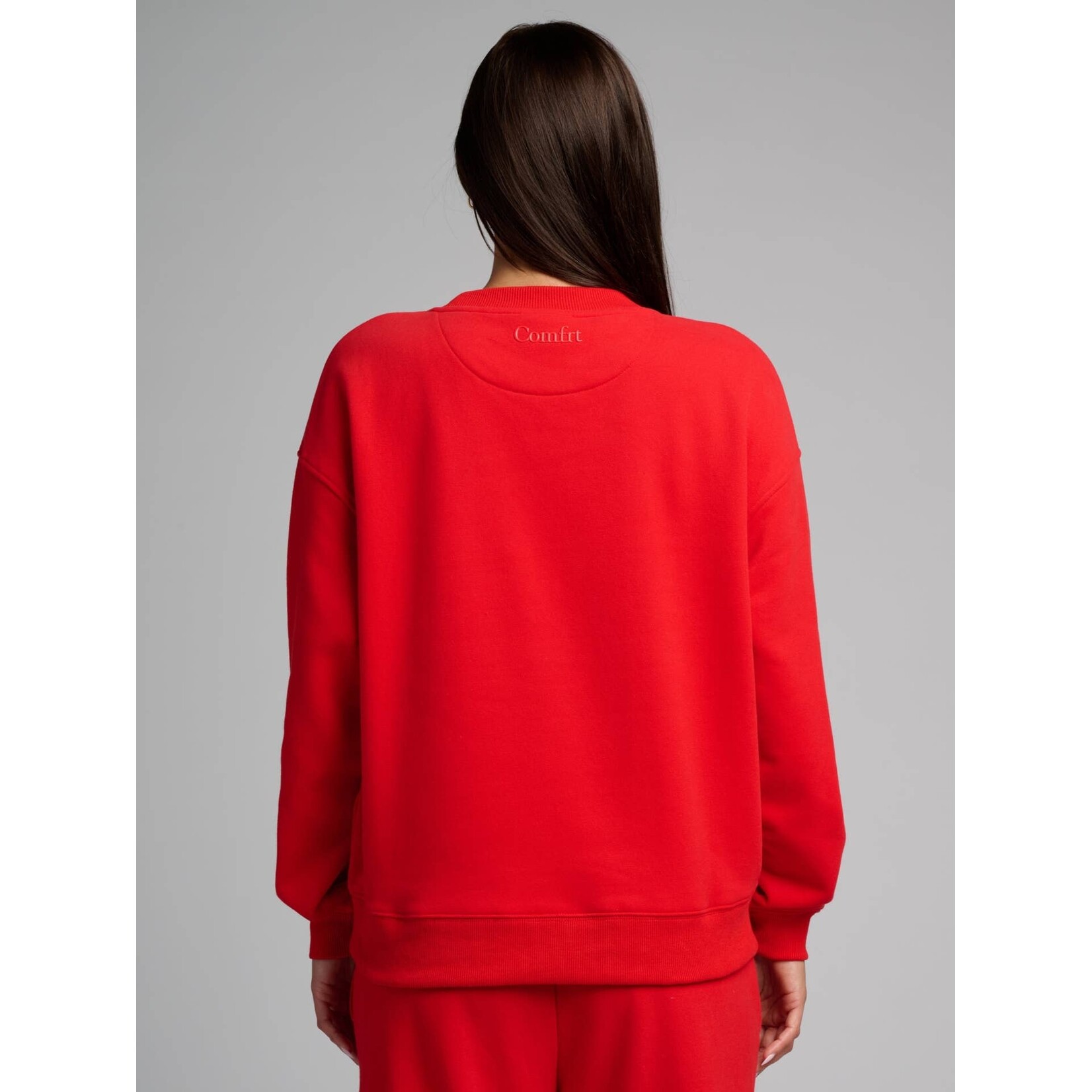 comfrt crimson CONFRT crewneck sweatshirt