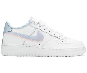 nike air force 1 lv8 double swoosh blue pink