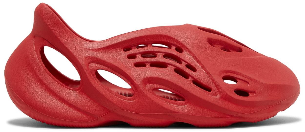 foam runners vermillion