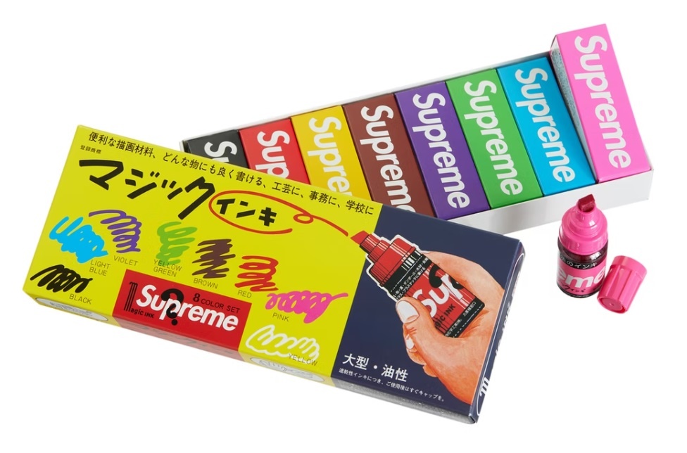 Supreme Magic Ink Markers 3セット - ペン/マーカー