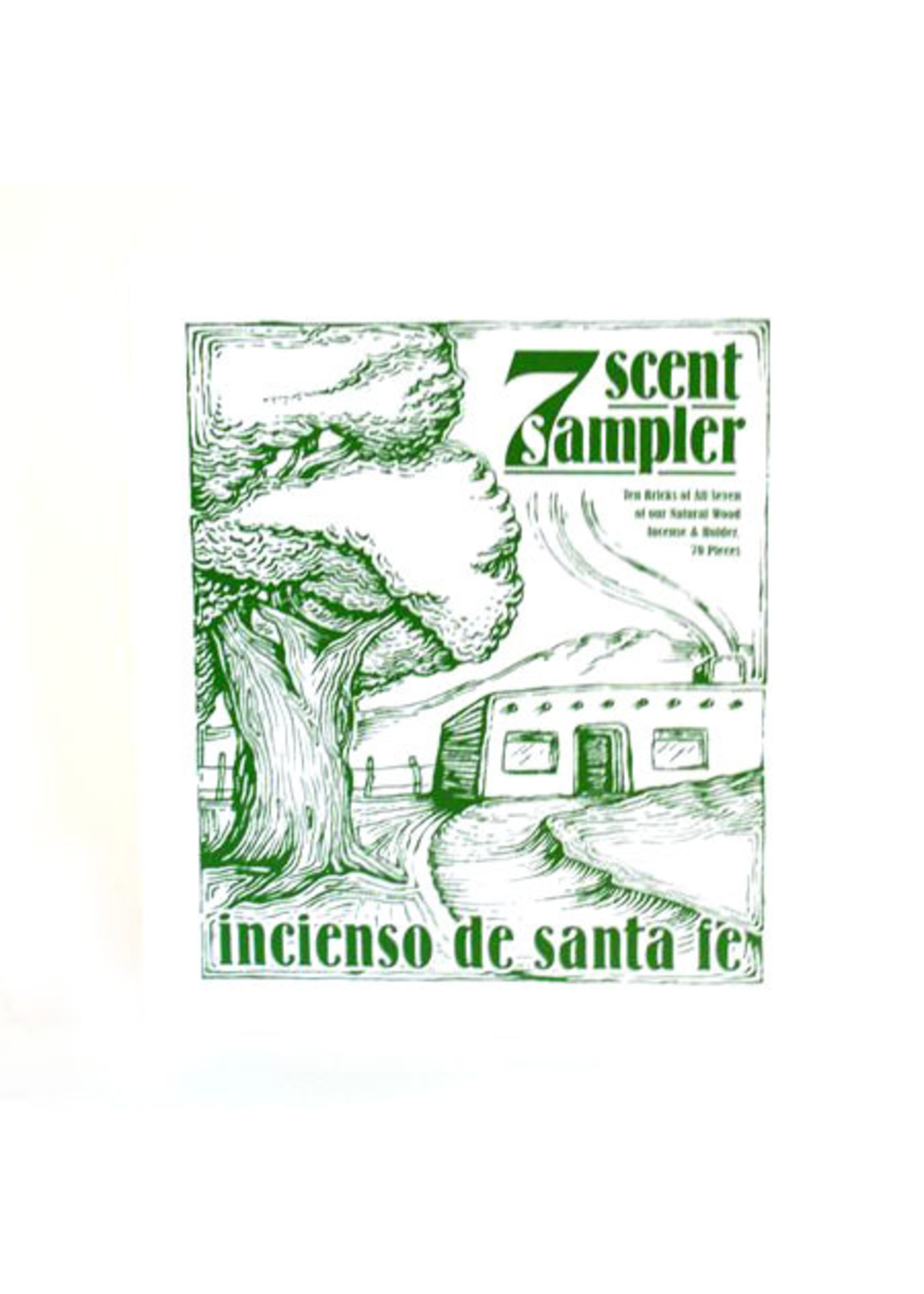 Incense Of The West 7 Scent Sampler Set