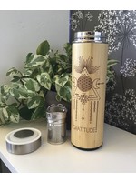 Bamboo Infuser Bottle Gratitude