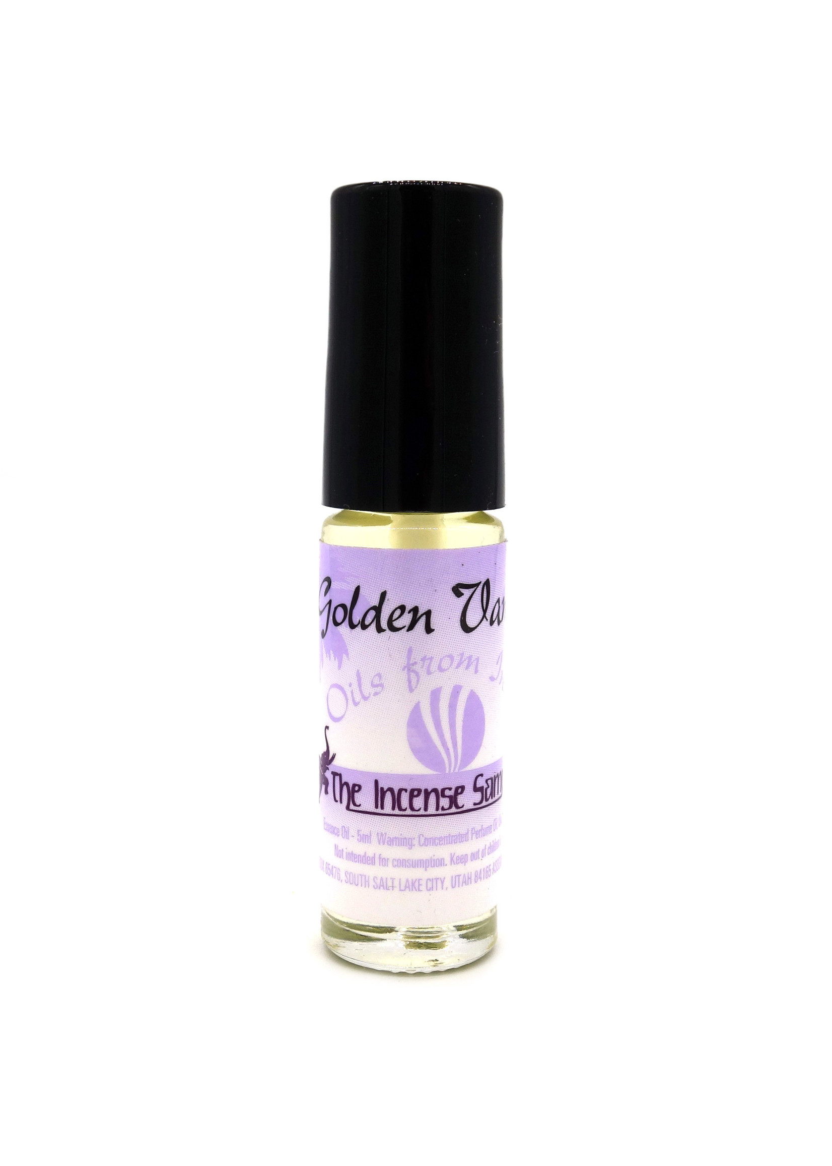 Oils From India Golden Vanilla Perfume Oil 5ml