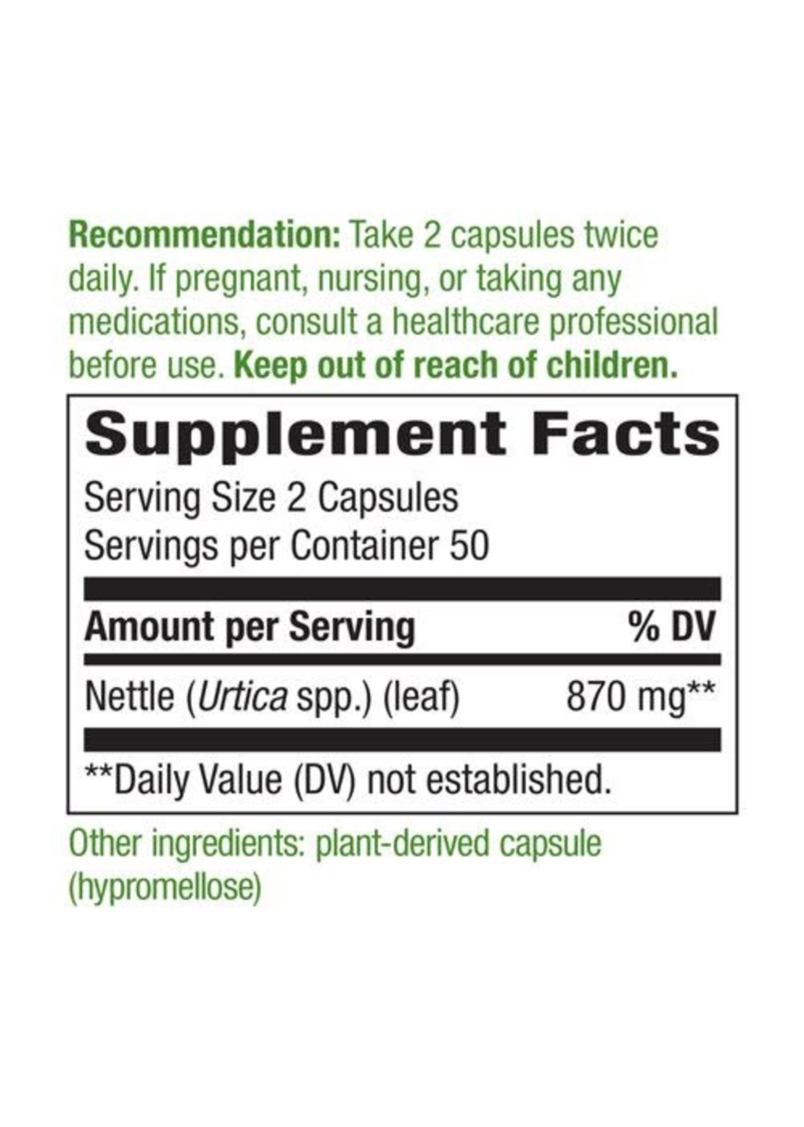 Nettle 100caps