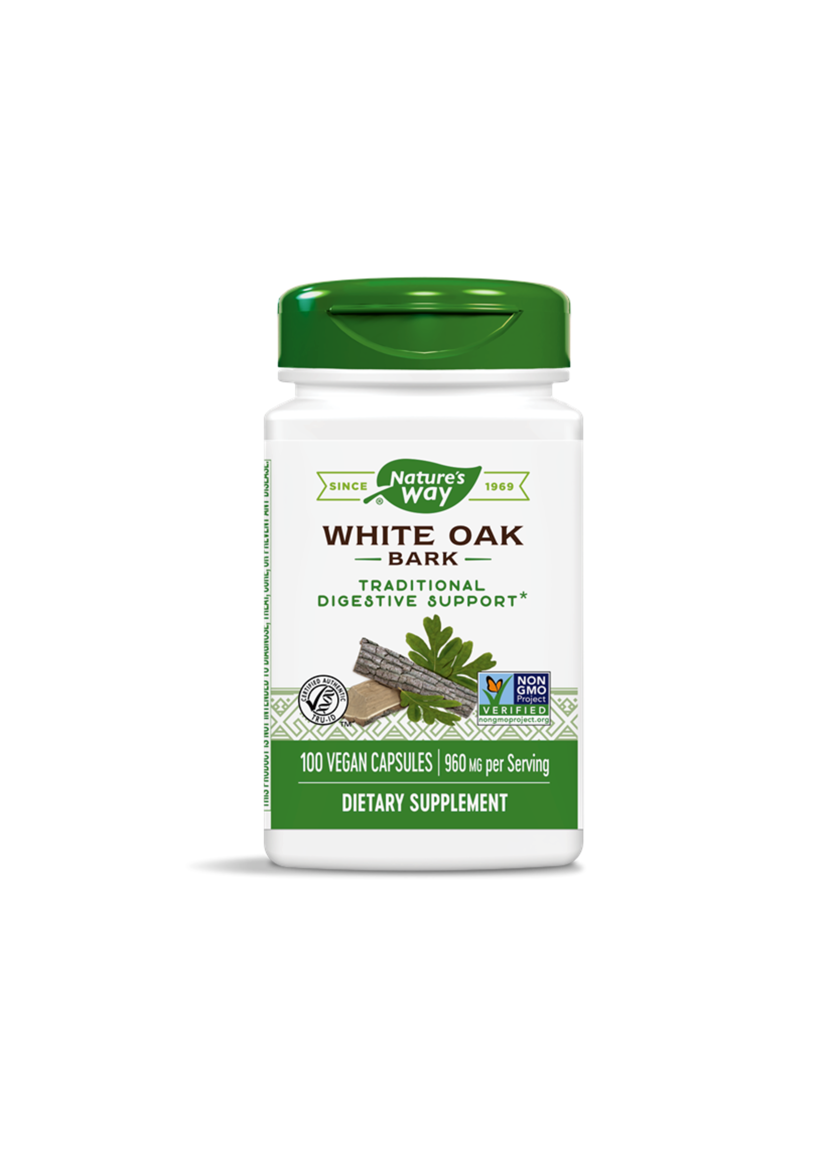 White Oak Bark 100caps