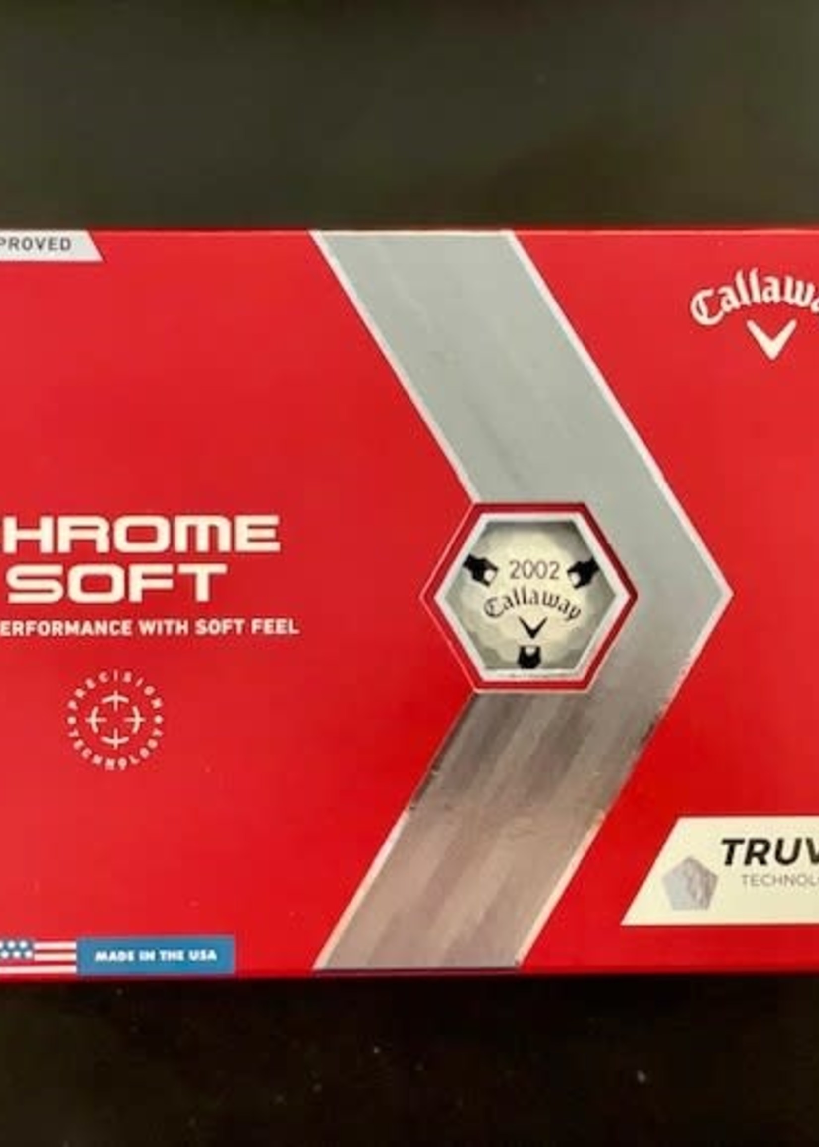 Callaway Callaway Chrome Soft Chimneys Logo Dozen