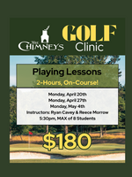 On-Course Playing Lesson Golf Clinic Series
